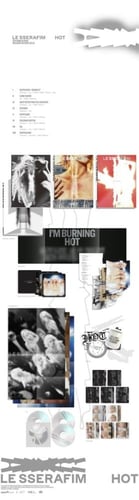 LE SSERAFIM 5th Mini Album 'HOT'