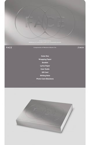 JIMIN (BTS) FACE Album