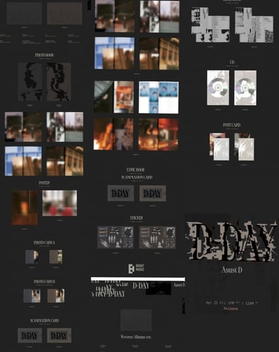Agust D's Solo Album “D-DAY”