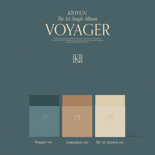 KIHYUN The 1st Single Album VOYAGER - VER SET