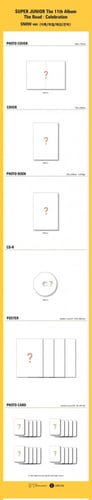 SUPER JUNIOR - 11th Album Vol.2 (The Road : Celebr...