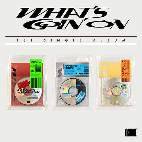 OMEGA X - 1st Single Album WHAT’S GOIN’ ON