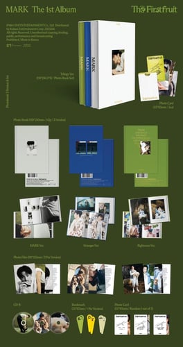 MARK (NCT)- 1st REGULAR ALBUM The Firstfruit