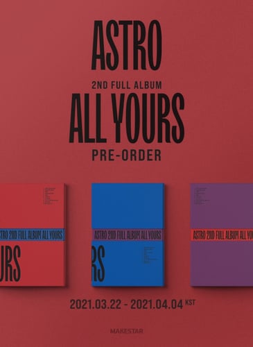 ASTRO 2ND ALBUM - ALL YOURS