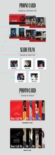 SHINee 7th Album - Don't Call Me Photobook/Jewel C...