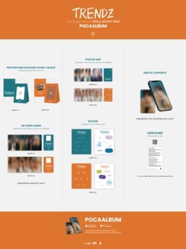 TRENDZ 3rd Single Album STILL ON MY WAY (3rd Singl...