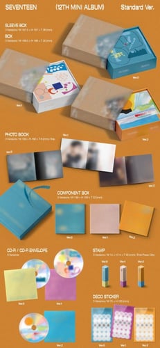 SEVENTEEN (세븐틴) 12th Mini Album 'SPILL THE FEELS'