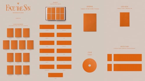ALBUM SEVENTEEN FACE THE SUN