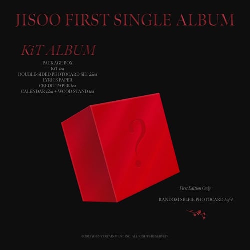 BLACKPINK JISOO FIRST SINGLE ALBUM