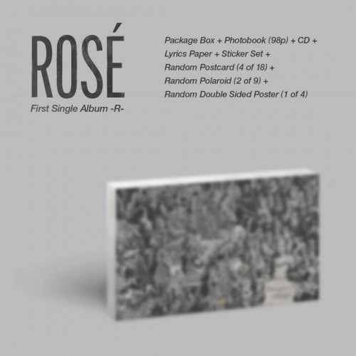 ROSÉ FIRST SINGLE ALBUM -R-