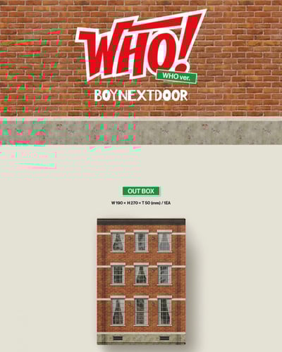 BOYNEXTDOOR 1st Single Album [WHO!]