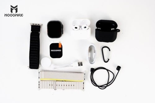 كشخة التأسيس (ساعة الترا وايربودز الجيل الثالث ومل...