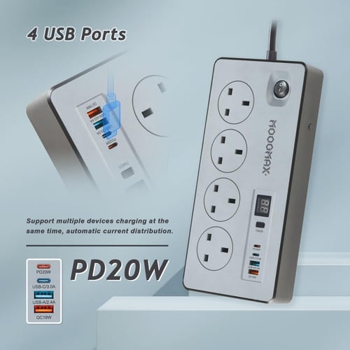 توصيلة كهربائية 5 متر MX-EC001 BATUM موج ماكس