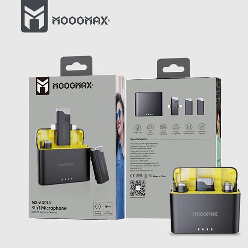 ميكرفون MX-AD014 3 In 1 موج ماكس