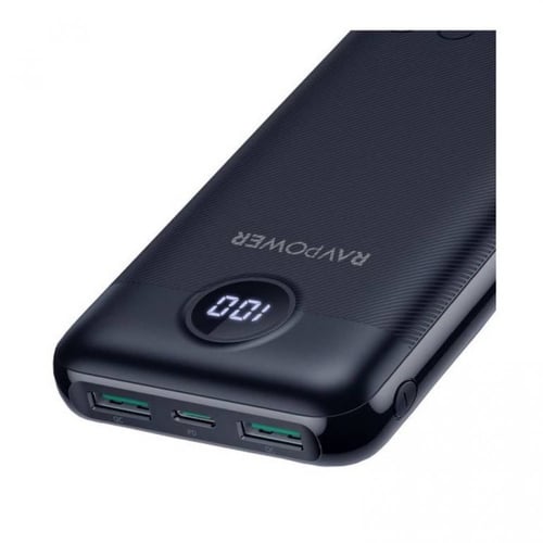 عرض راف باور ( بطارية 20 الف + شاحن جداري بمنفذي ل...