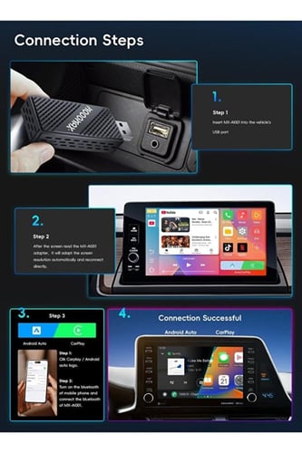 تحويل شاشة سيارتك الى ابل كار بلاي