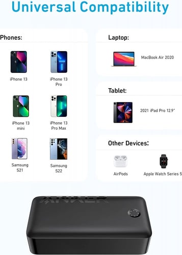 انكر بطارية 40000 الف 30 واط