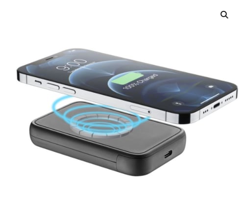 بطارية بقوة 5000 مللي امبير لاسلكية مع منفذ شحن تا...