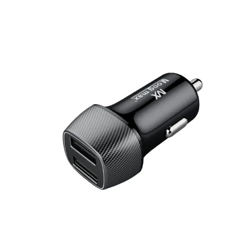 شاحن سيارة -Car charger 2 USB entries.