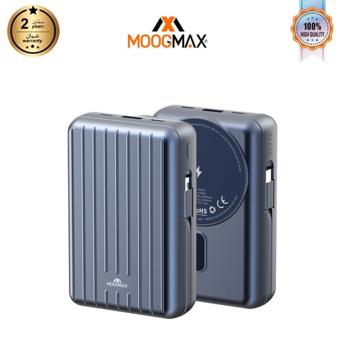 باور بانك لاسلكي وسلكي - موج ماكس بطارية متنقلة بق...