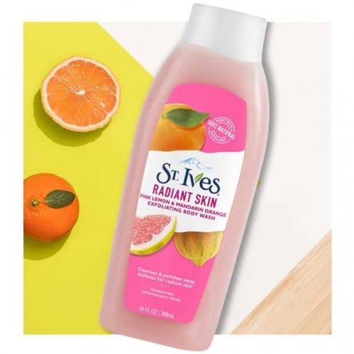 غسول الجسم المتساوي والمشرق سانت ايفز ، الليمون ال...