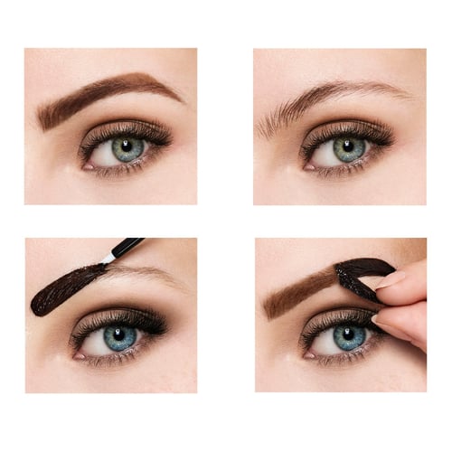 صبغة للحواجب تاتو براون من ميبيلين – بني غامق