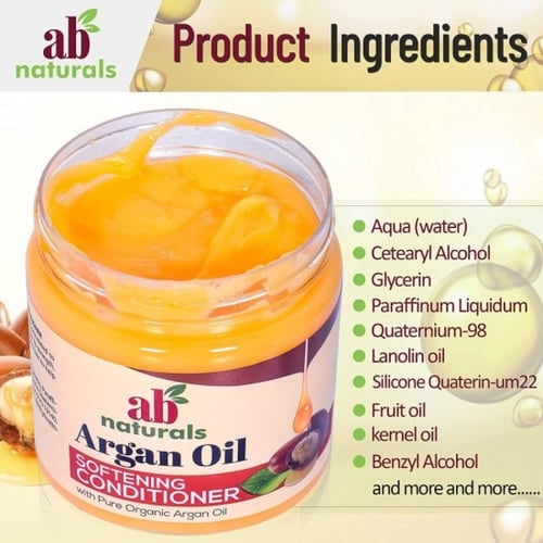 ايه بي ناتشورالز بلسم منعم للشعر بزيت الارغان العض...