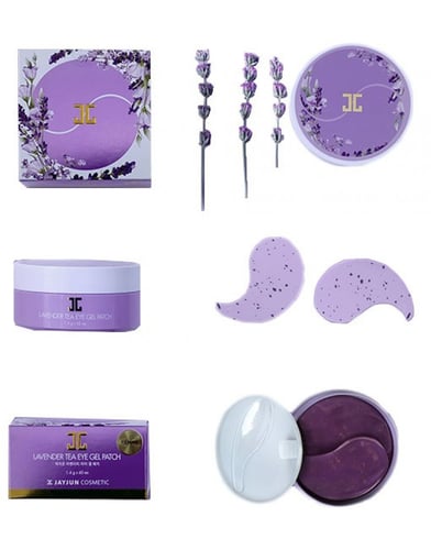 لصقات جل للعين باللافندر من جيجون - 1.4غ×60 لاصقة