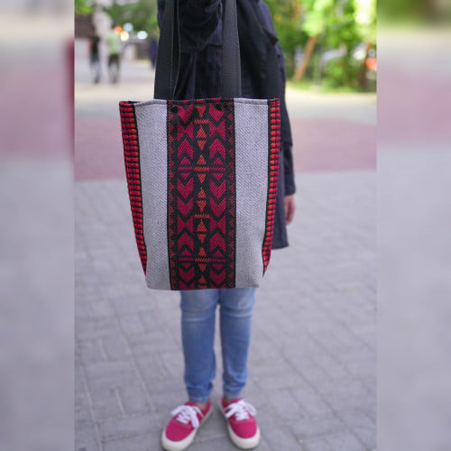 حقيبة يد نسائية بنقش سدو موديل 3