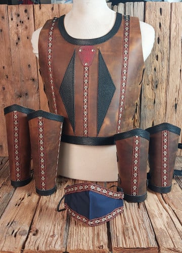 طقم فارس او فارسة 6 قطع تفصيل يدوي