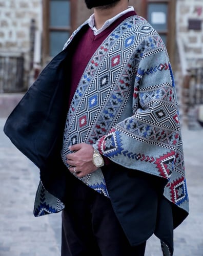 شال شتوي أنيق