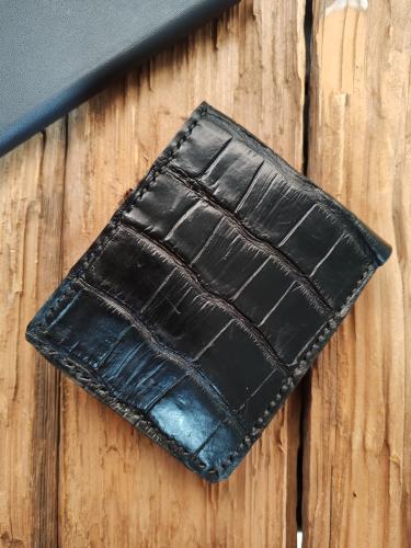 محفظه جلد تمساح نادر صناعه يدوية
