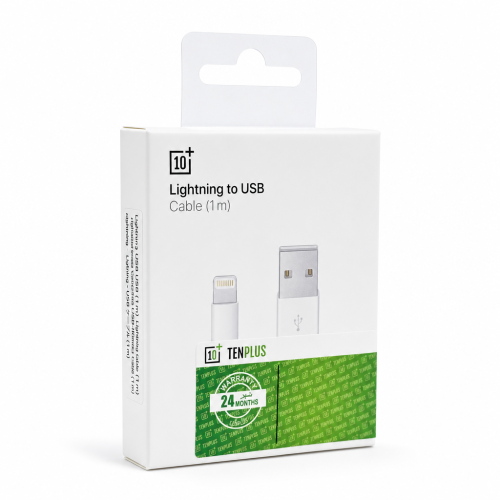 تن بلس، شاحن لايتنينغ إلى USB، بطول متر