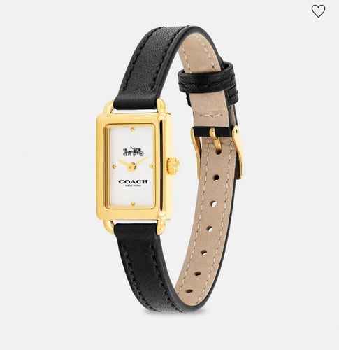 ساعة كوتش أسود