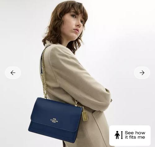 Coach bag navy
