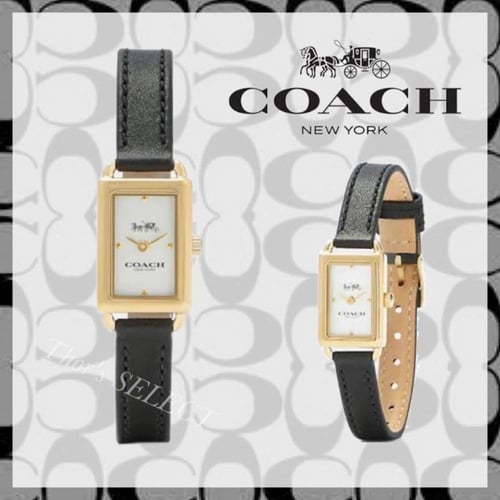 ساعة كوتش أسود