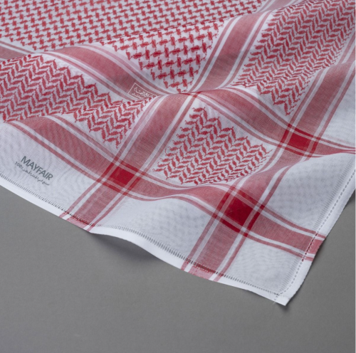 شماغ البسام ماي فير أحمر