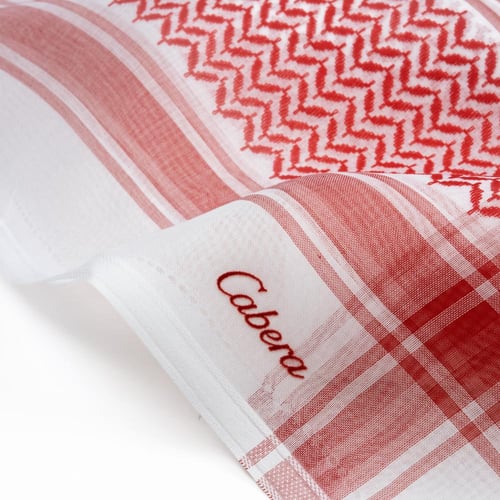 شماغ cabera الأحمر