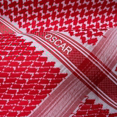 شماغ OSCAR الأحمر
