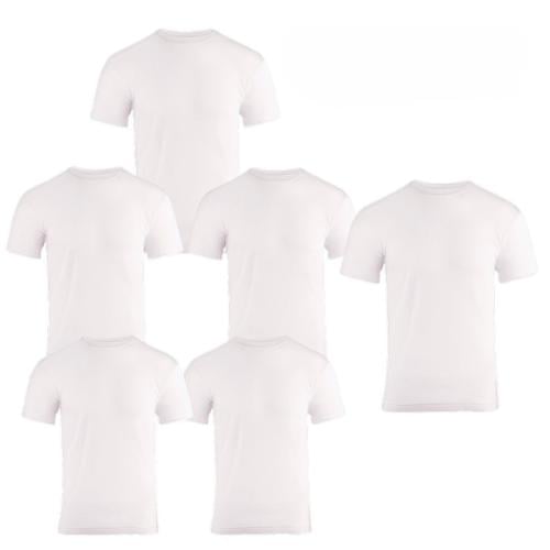 فنيلة رجالي نصف كم دائري الأصيل (6 حبات)