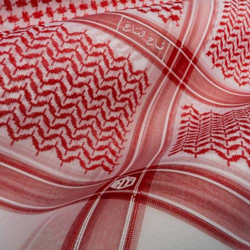 شماغ هاشتاق الأحمر