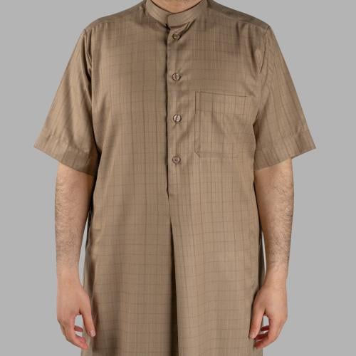 ثوب نوم كويتي ( نص كم ) -