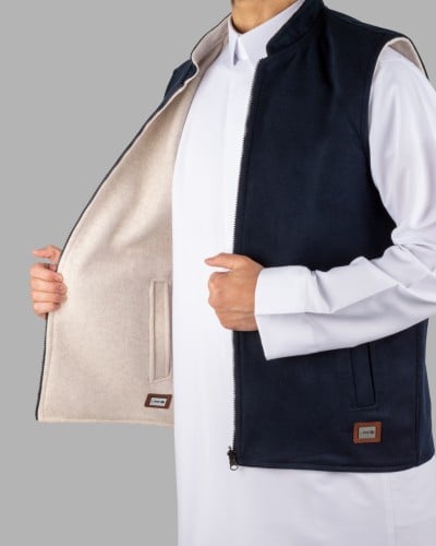 سديري شتوي دبل فيس كحلي