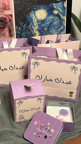 توزيعات شموع - توزيعات العيد للكبار بالجملة 12 قطع...