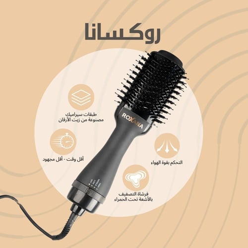 روكسانا برش - أسود