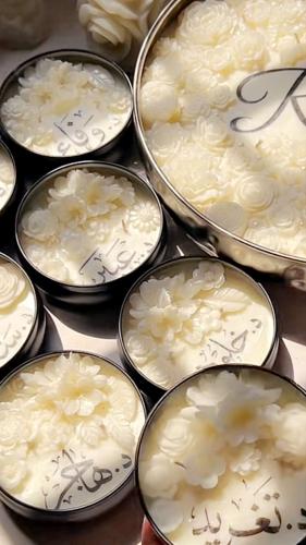 شمعه معطره بالاسم
