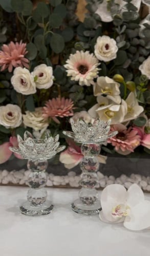 مبخره وحامل بخور بالاسم انيقه كريستال