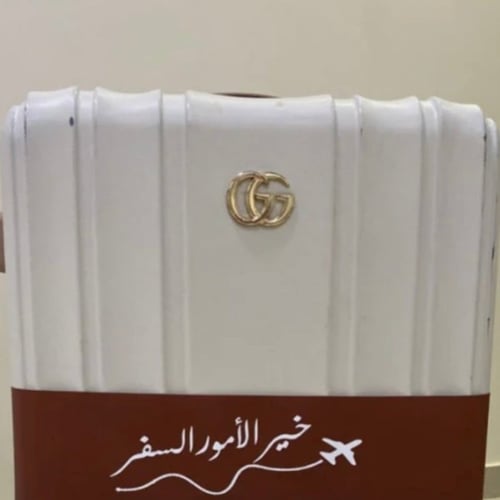 تاق شنطة سفر السفر اللون بني