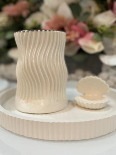 مبخره مموجه طقم ( مبخره وصدفه وقوس )