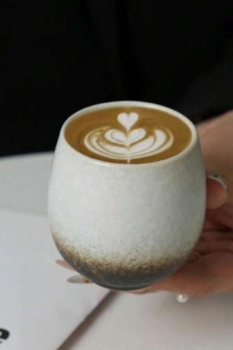 كوب قهوه حفر ليزر